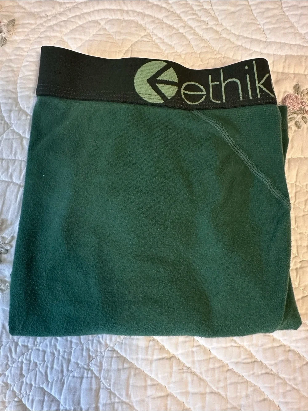 Ethika Men’s Performance Boxer Briefs - Forest Green